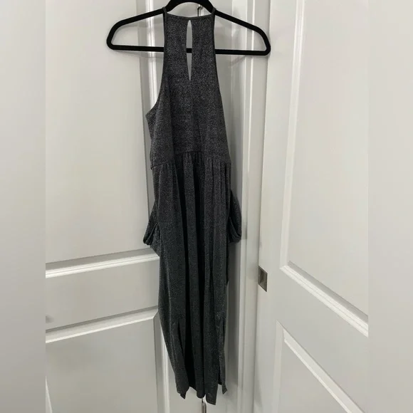NWT | BCBGenaration|  Midi Metalic Black Dress | Small - Picture 14 of 14